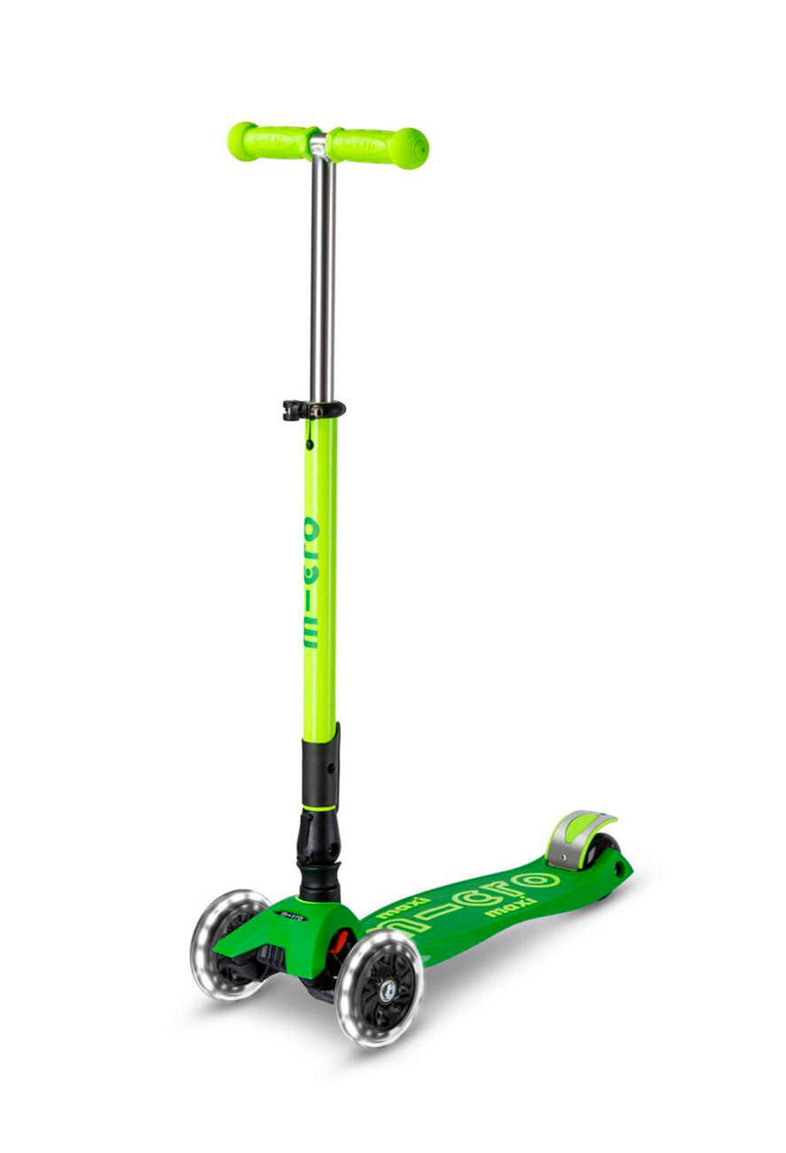 Maxi Micro Deluxe Foldable Neon LED Parrot Green