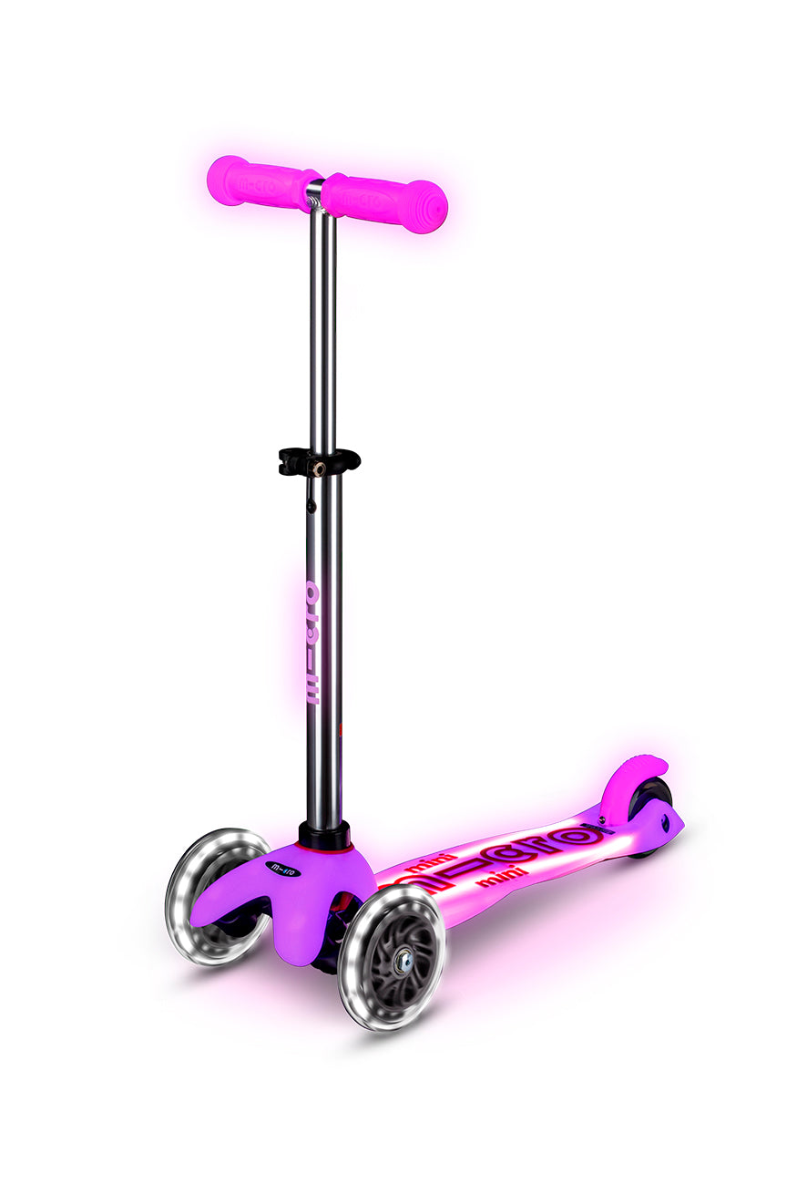 Mini Micro Deluxe Glow LED Frosty Pink