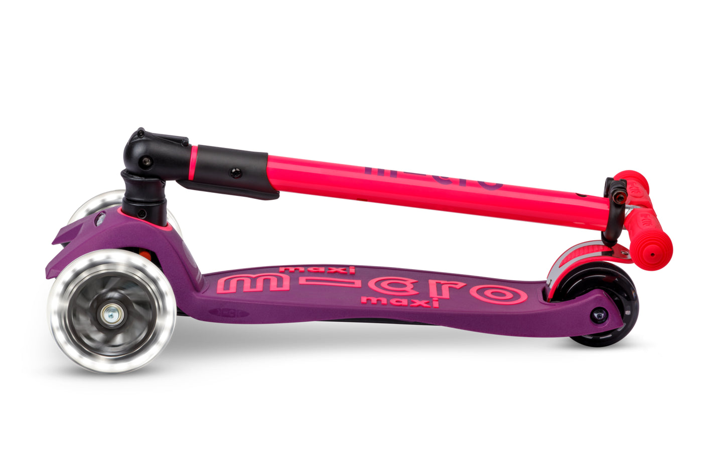 Maxi Micro Deluxe Foldable Neon LED Ultra Pink