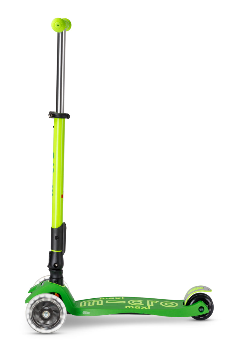 Maxi Micro Deluxe Foldable Neon LED Parrot Green