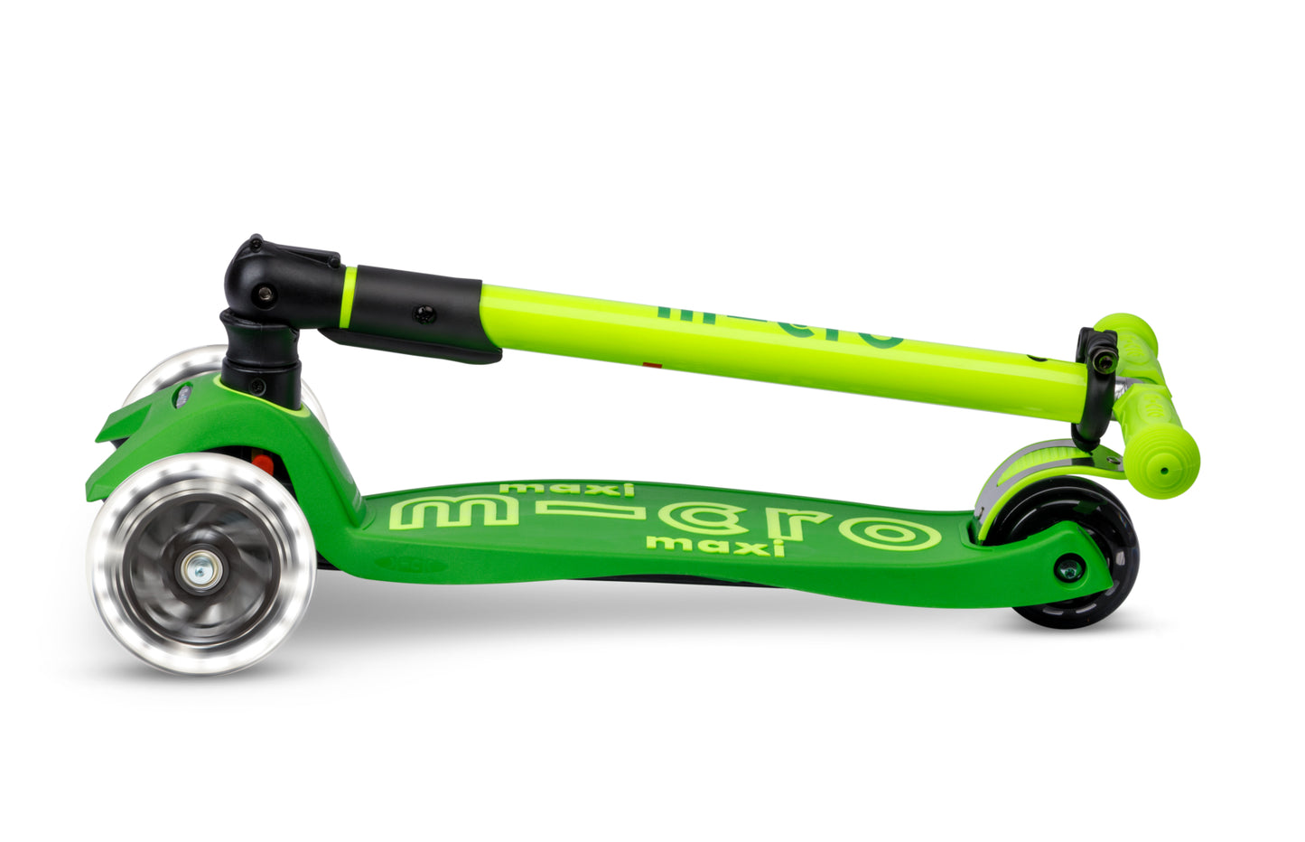 Maxi Micro Deluxe Foldable Neon LED Parrot Green