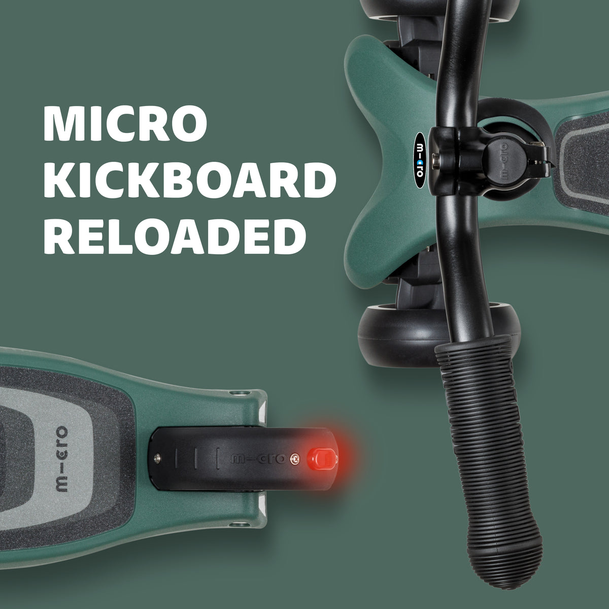 Micro Kickboard Reloaded Plum