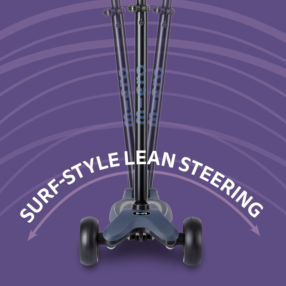 Micro Kickboard Reloaded Plum