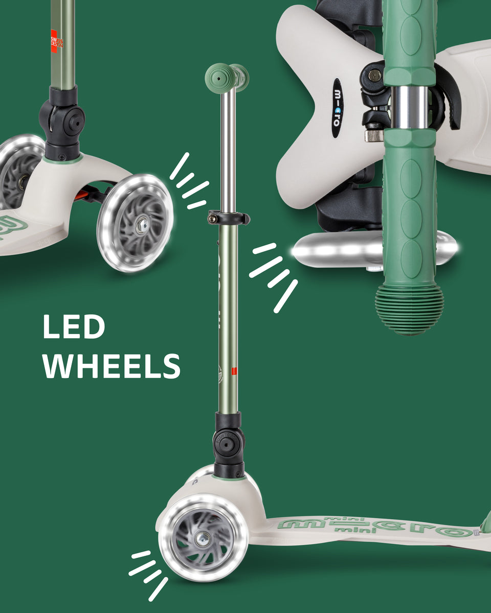 MINI DELUXE FOLDABLE ECO LED Pistachio Green