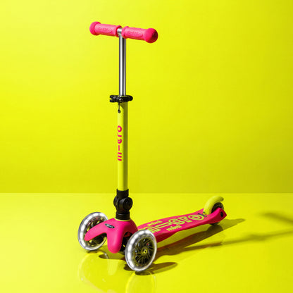 MINI DELUXE FOLDABLE NEON LED Flamingo Yellow