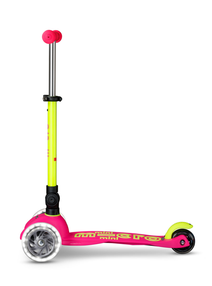 MINI DELUXE FOLDABLE NEON LED Flamingo Yellow