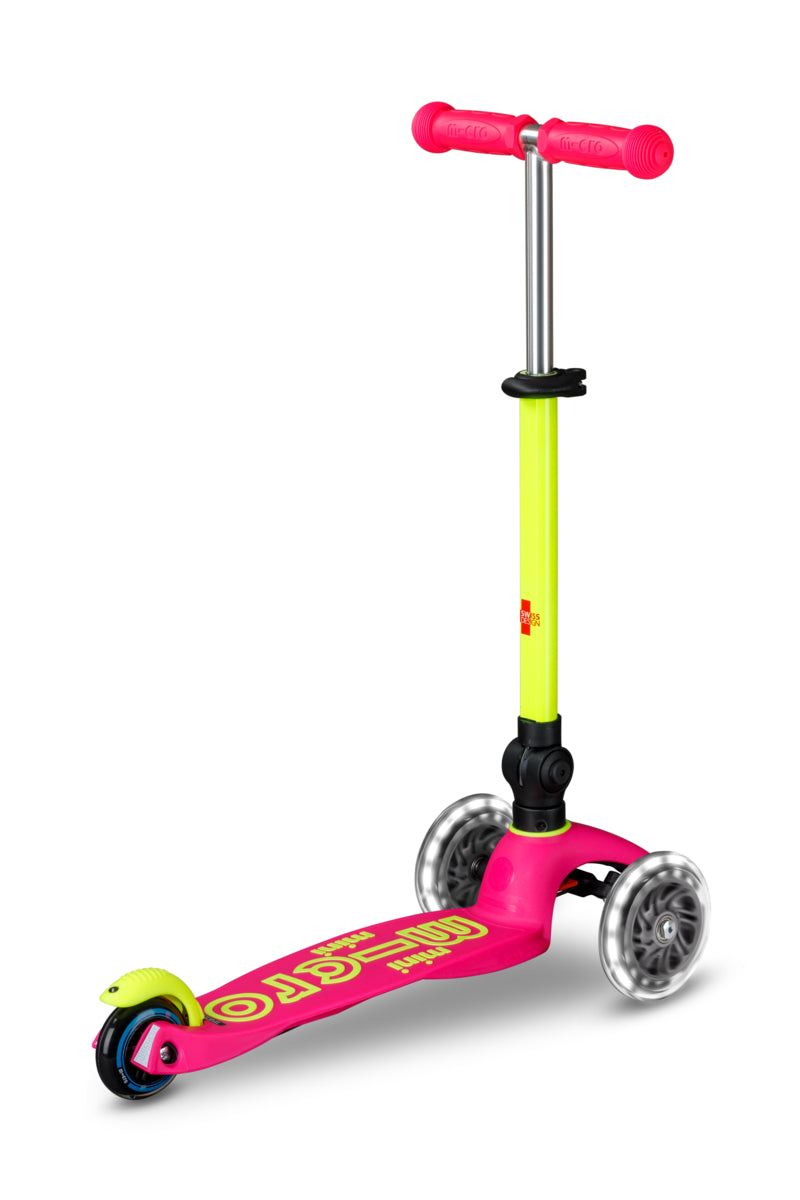 MINI DELUXE FOLDABLE NEON LED Flamingo Yellow