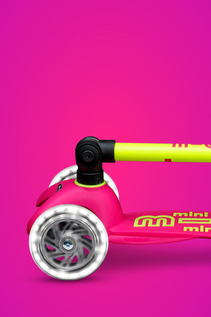 MINI DELUXE FOLDABLE NEON LED Flamingo Yellow
