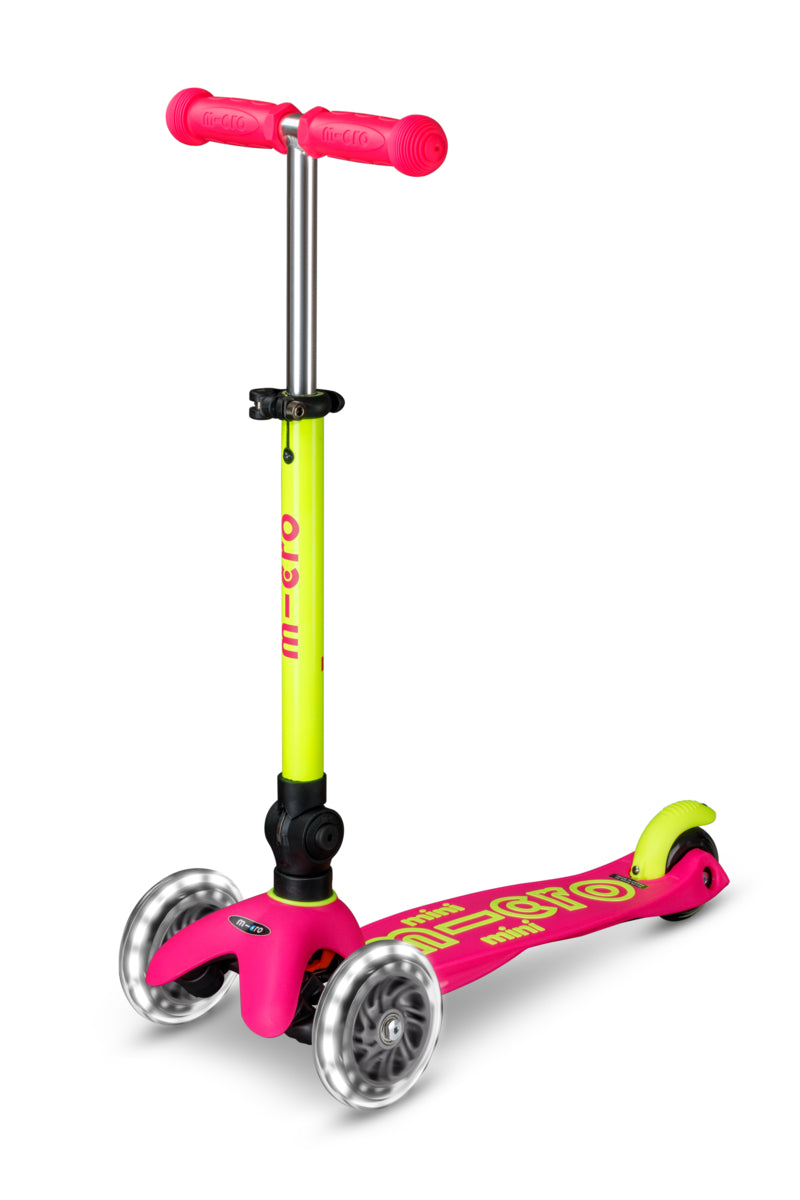 MINI DELUXE FOLDABLE NEON LED Flamingo Yellow