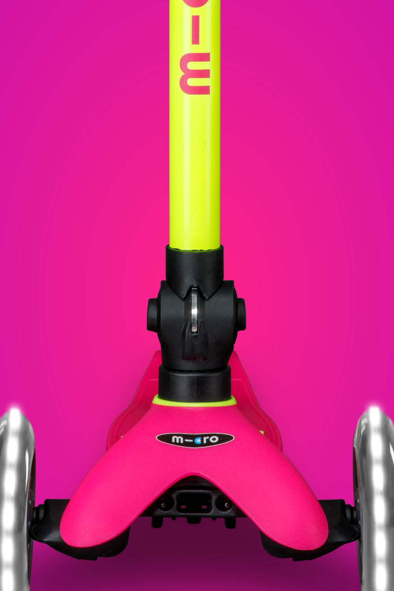 MINI DELUXE FOLDABLE NEON LED Flamingo Yellow
