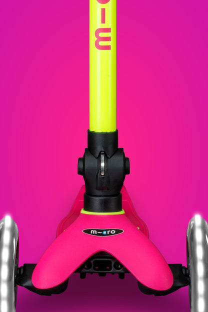 MINI DELUXE FOLDABLE NEON LED Flamingo Yellow