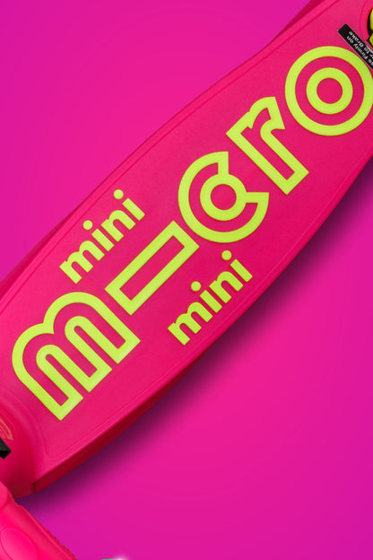 MINI DELUXE FOLDABLE NEON LED Flamingo Yellow