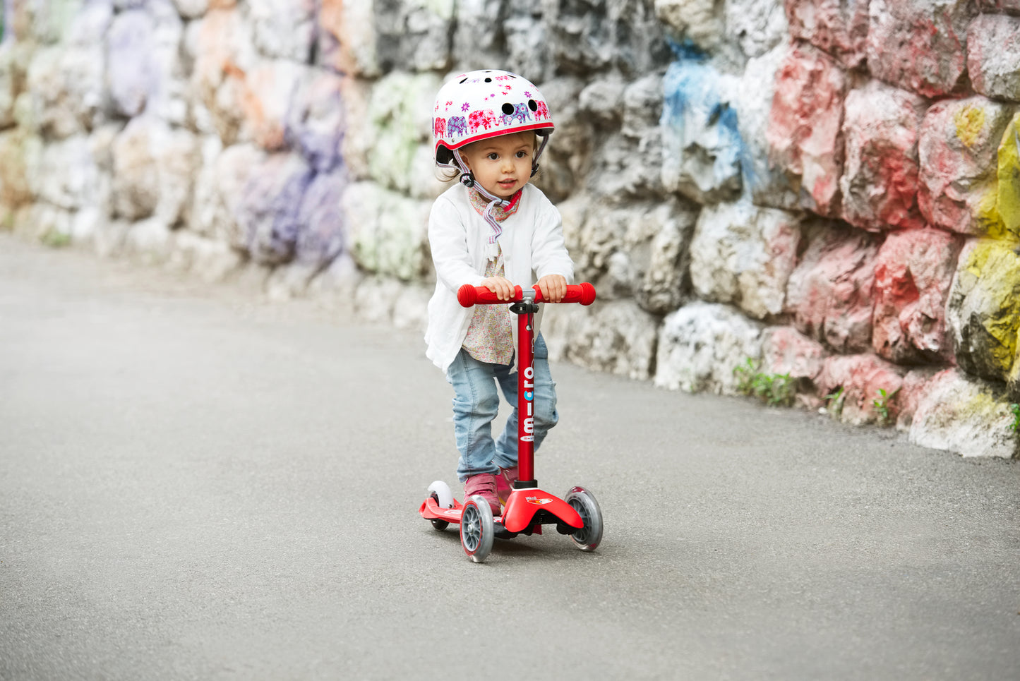 MINI DELUXE FOLDABLE LED Red