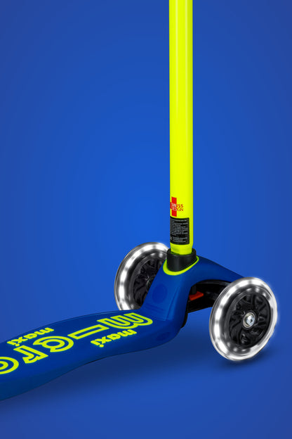 Maxi Micro Deluxe Foldable Neon LED Canary Yellow